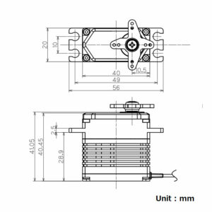 S8911BL 2K servo